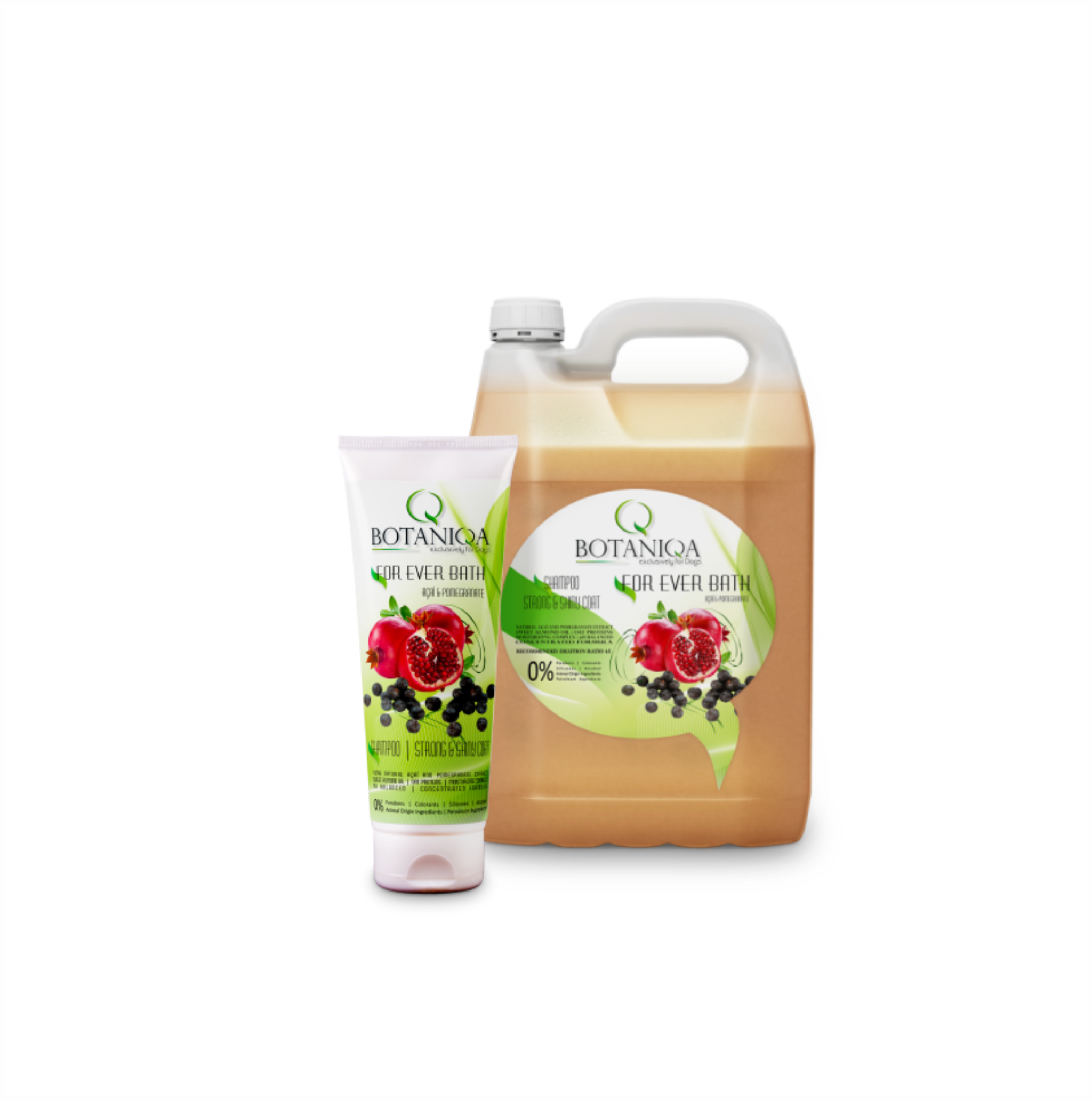 Botaniqa For Ever Bath Shampoo – cleansing for many coat types – size overview