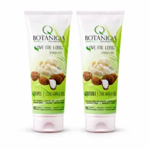Botaniqa Love Me Long Langhaar-Pflegeset mit Shampoo und Conditioner, jeweils 250 ml
