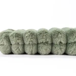 Mora – gepolsterte Hundematte in Breitcord-Optik – Grün, 60x45 cm