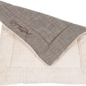 Trendpet Heaven – wendbare Hundedecke mit 4 cm Polsterung – Beige