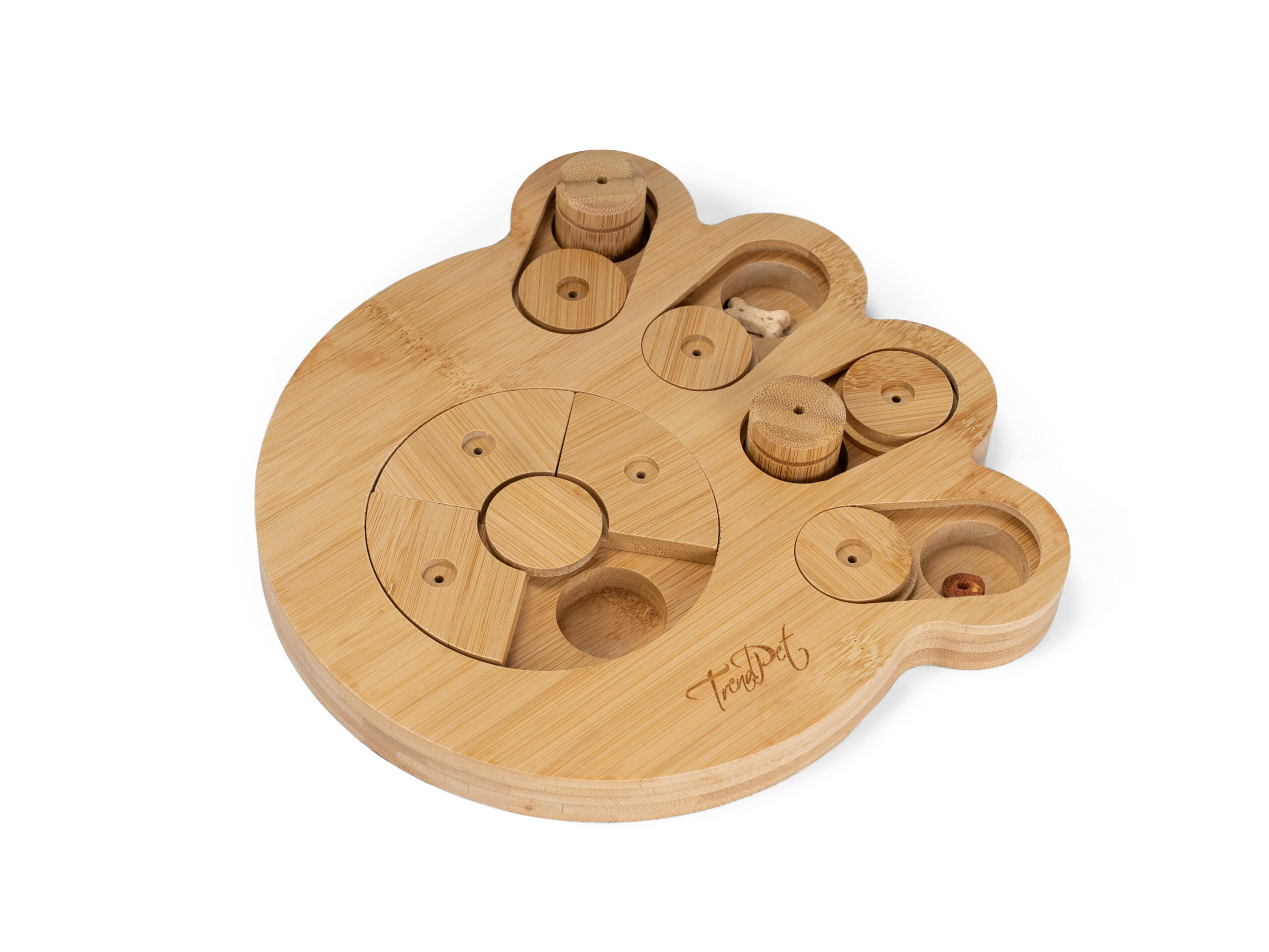 Trendpet Intelli – Intelligenzspielzeug aus Bambus für Hunde – 25120