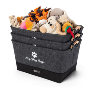 Trendpet My Dog Toys – Filzkörbchen für Hundespielzeug – 25980