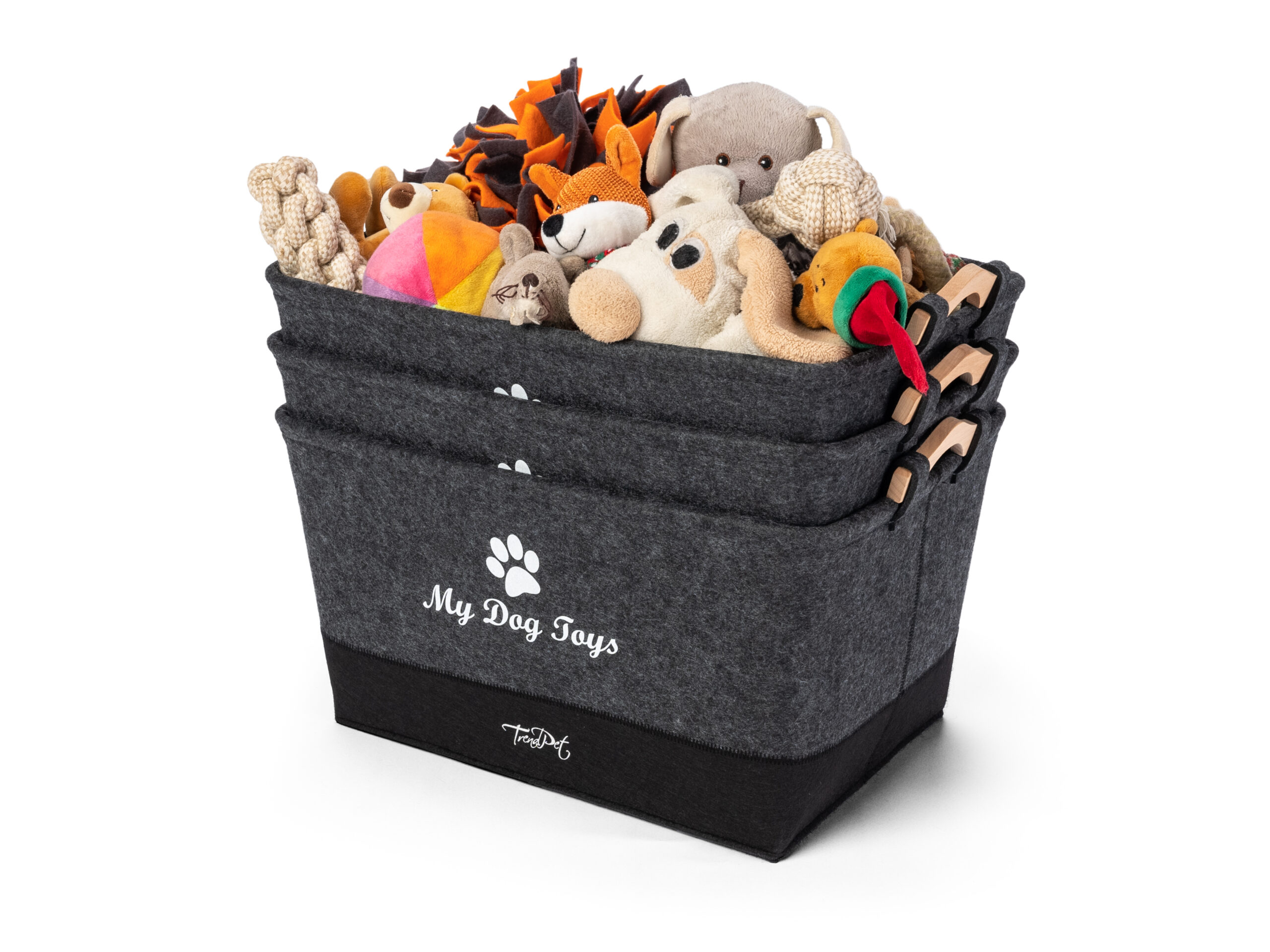 Trendpet My Dog Toys – Filzkörbchen für Hundespielzeug – 25980