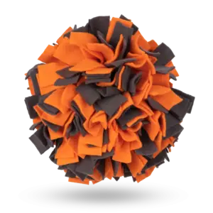 Trendpet Schnüffelball – textile Suchbeschäftigung für Hunde – Orange